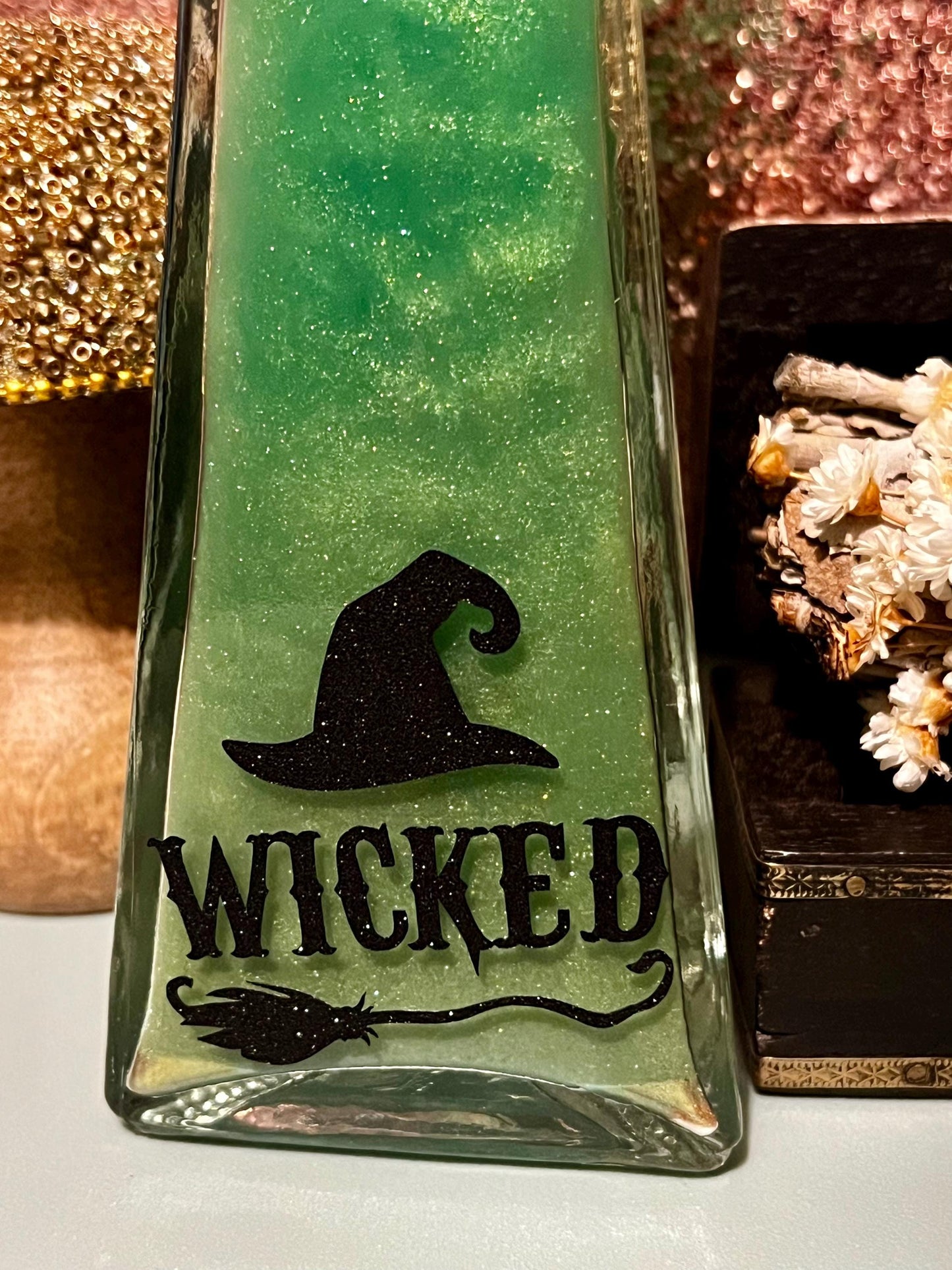 Something Wicked – Green & Gold ASMR Potion Inspired by Wicked Musical