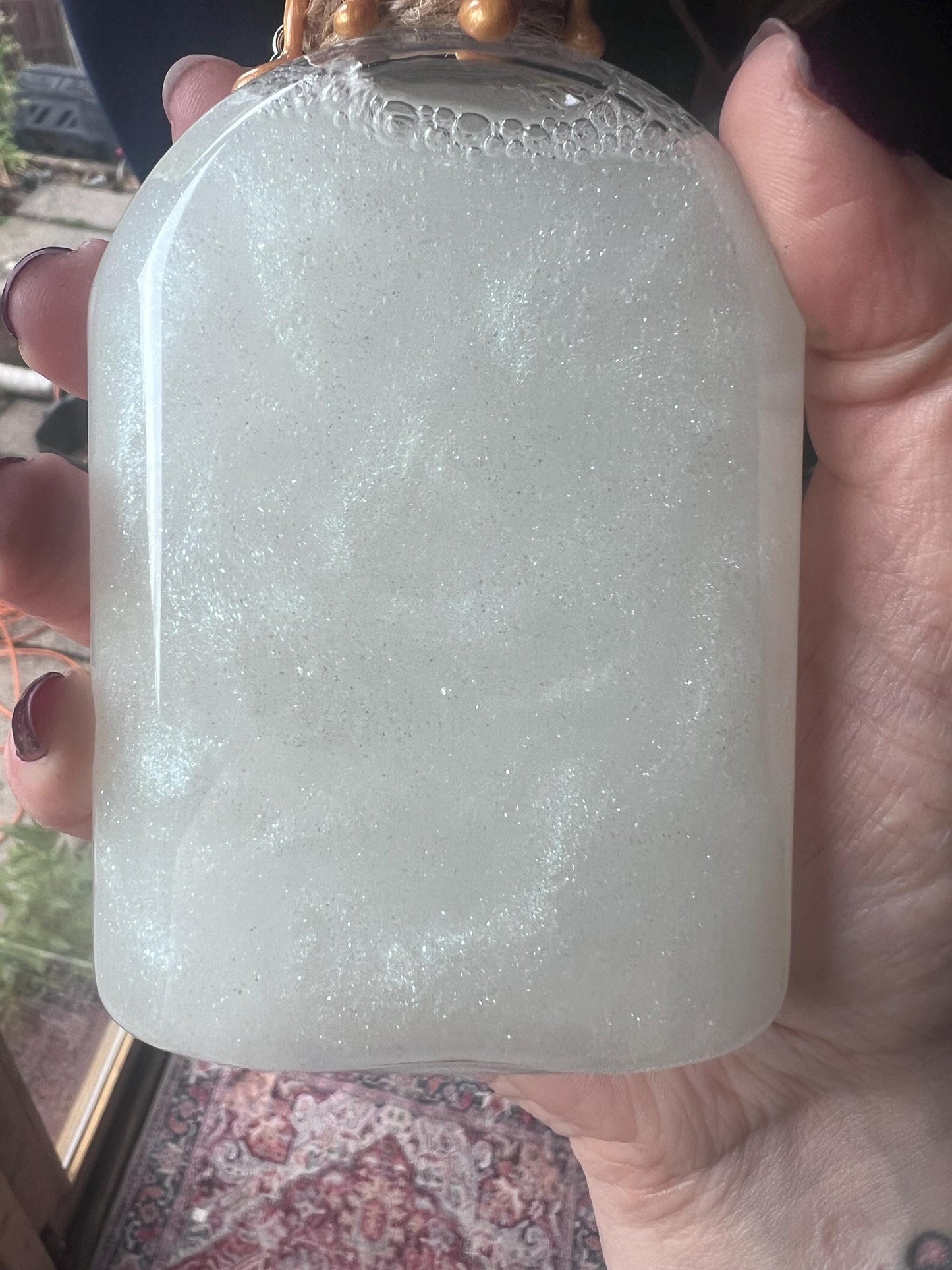 Glow-in-the-Dark Bottled Moonlight – Handmade ASMR Potion for Stress Relief & Witchy Decor