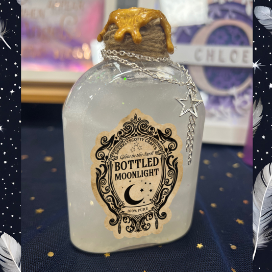 Full Moon Glow in the Dark Decorative Potion