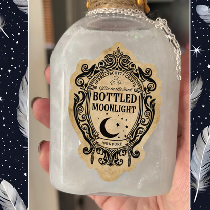 Full Moon Glow in the Dark Decorative Potion