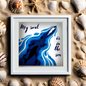 Sea swimmer framed gift